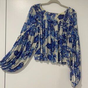 *NWT* Free People Boho Top - L